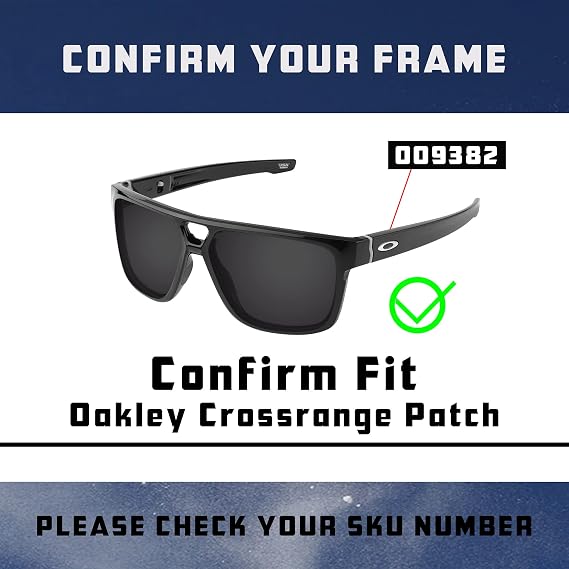 استبدال عدسات التصحيح المتقاطعة لأوكلي Sunglass OO9382 المستقطبة