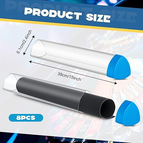 Miniatura 2 de Tapete de juego de 8 piezas de prisma para tubo de juego, soporte para póster, tubo fácil de poner y quitar, funda para almacenamiento de juegos de