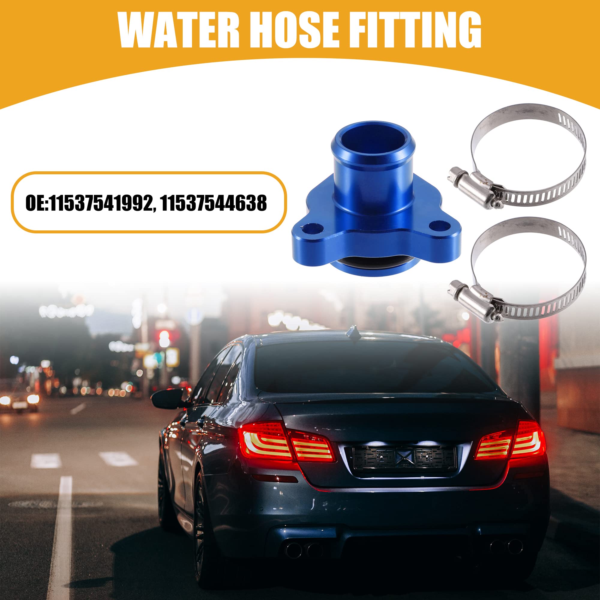 Amazon.com: Partuto Water Hose Fitting 11537541992 - Car Engine 