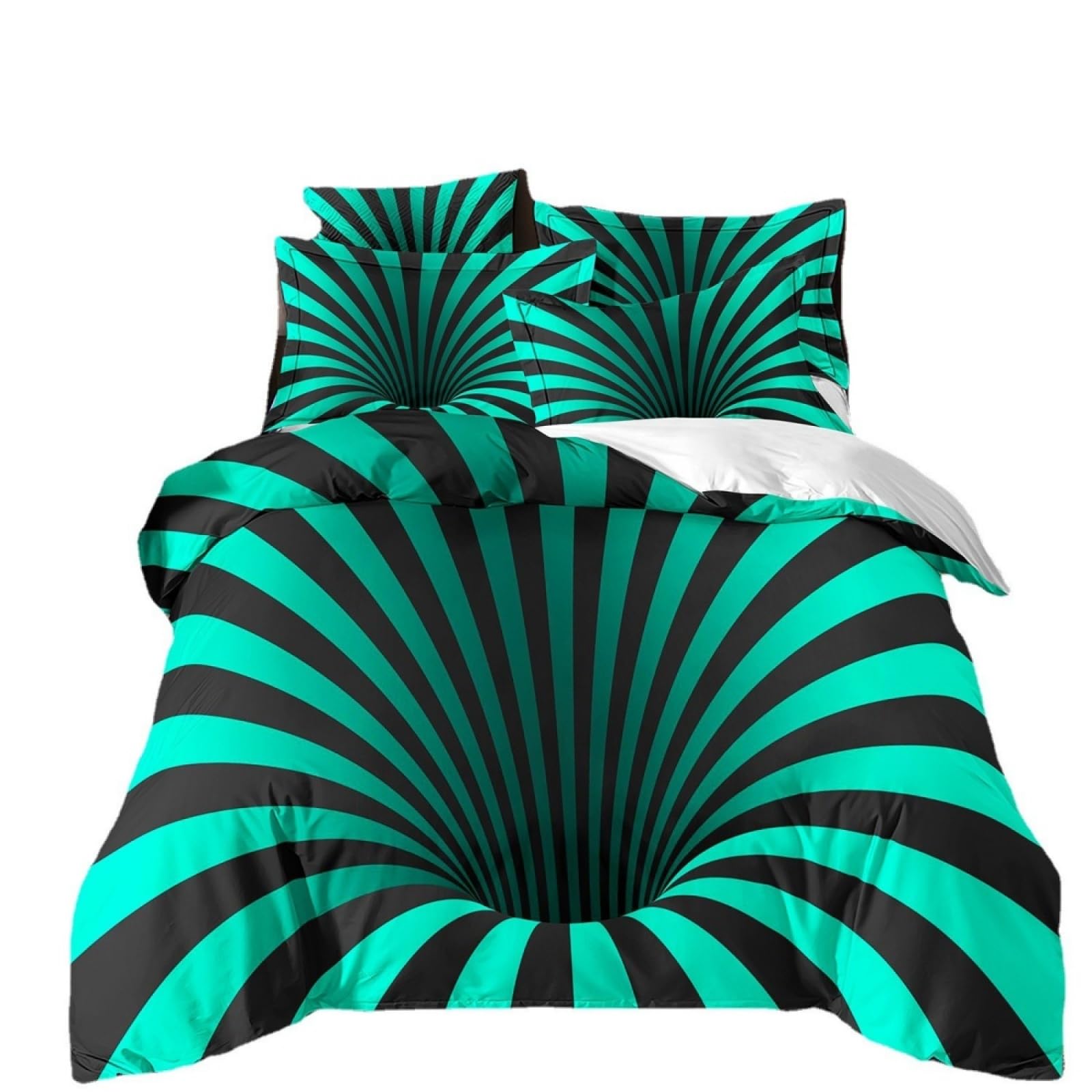Double Duvet Set Water Green Bedding Double Bed Set Duvet Cover Sets