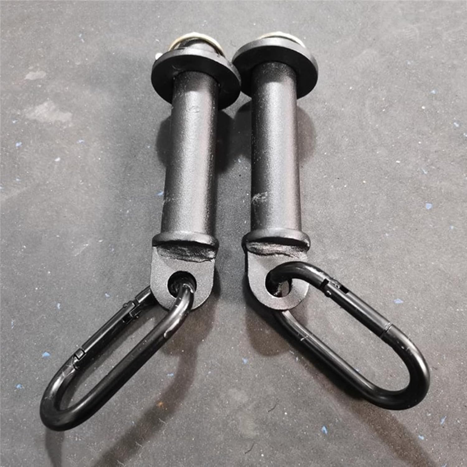 Attaches Pour Power Cage / Squat Rack - Paire Pour Bandes Élastiques, Compatible Racks 3x3 Avec Trous De 1"