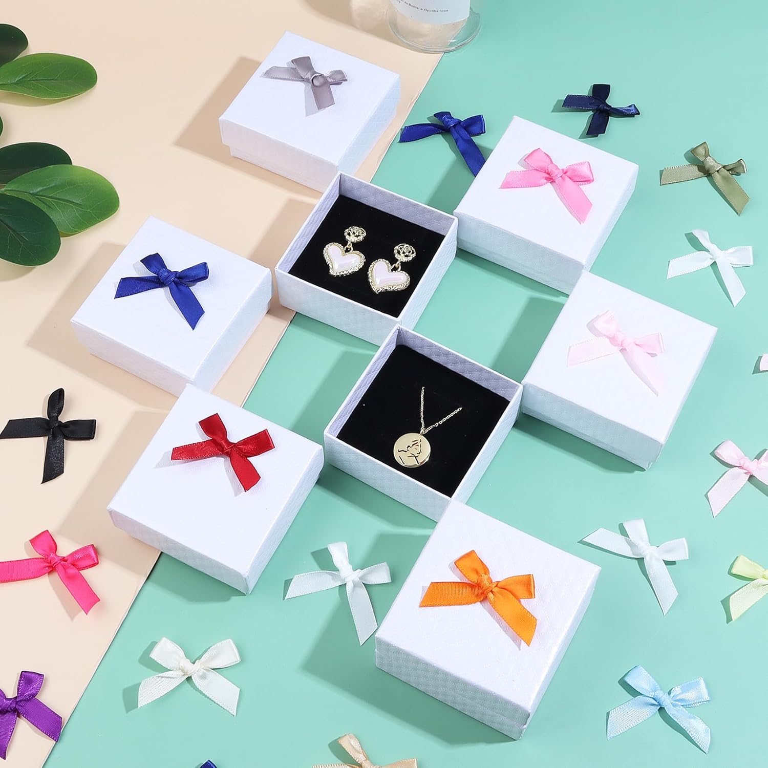 Purple Mini Bows 1.57” Small Satin Ribbon Bows for Cake Treats Premade Hair Bow for Crafts Gift Wrapping Balloons Party Decoration Sewing 100PCS - Image 6