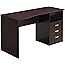 Techni Mobili Techni Mobili Classic Office Desk With Storage, Grey - View #11