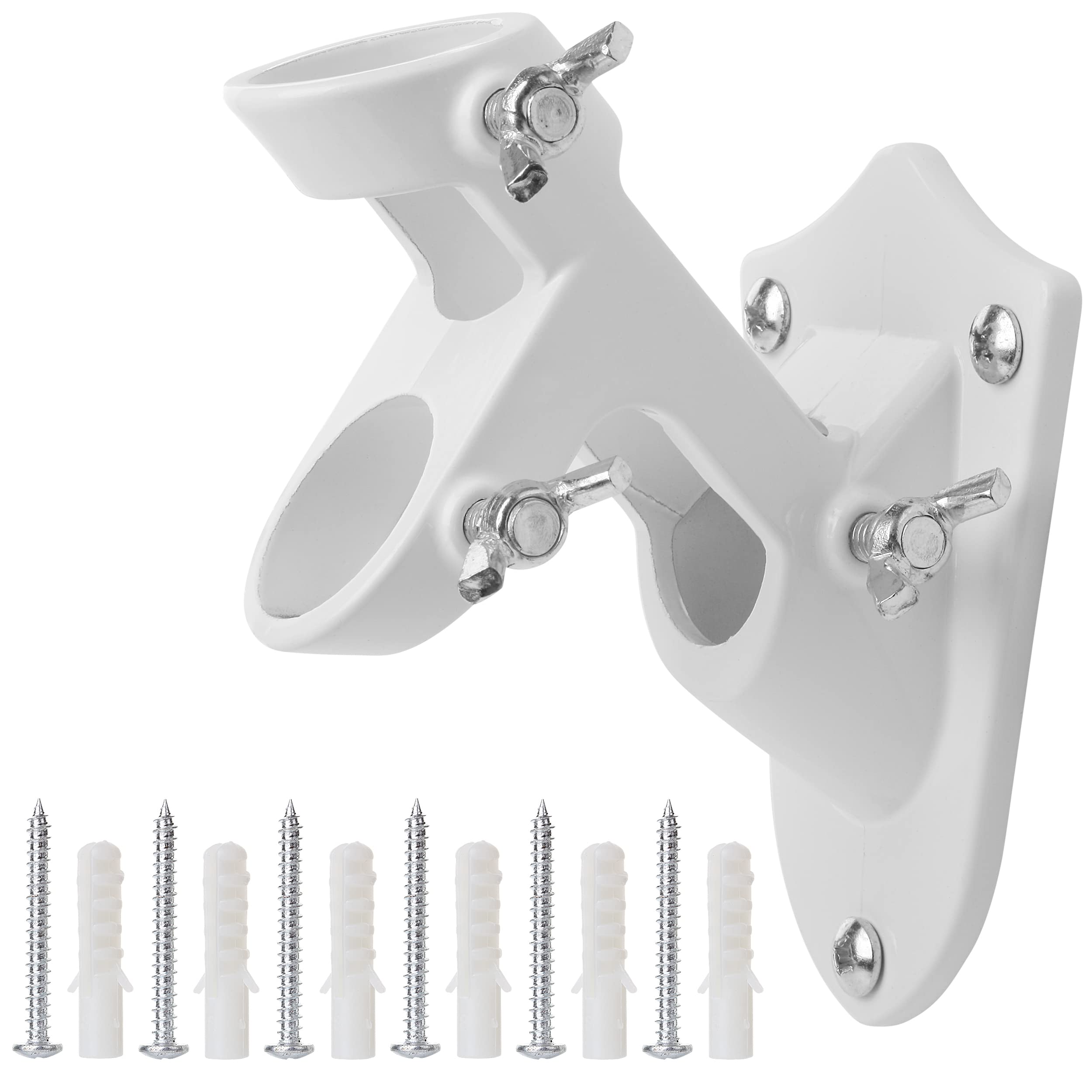 Buy UNCO Aluminum Flag Pole Holder, Heavy Duty Aluminum Mount, Flag