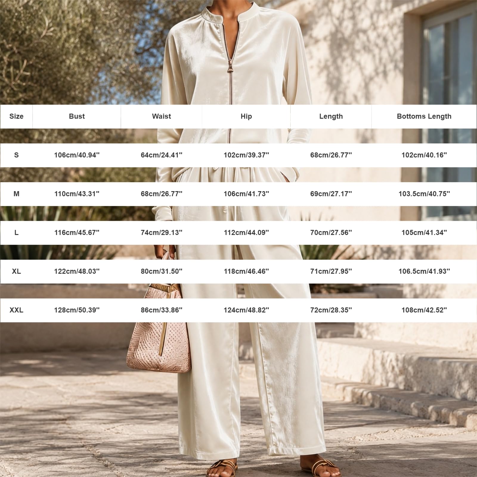 Tuta Donna Elegante 2 Pezzi Completi Sportiva Manica Lunga Scollo a V Tuta Da Ginnastica Completo Palestra Casual Set Top E Pantaloni a Gamba Larga Tute Per Jogging Yoga Fitness Da Casa Autunno