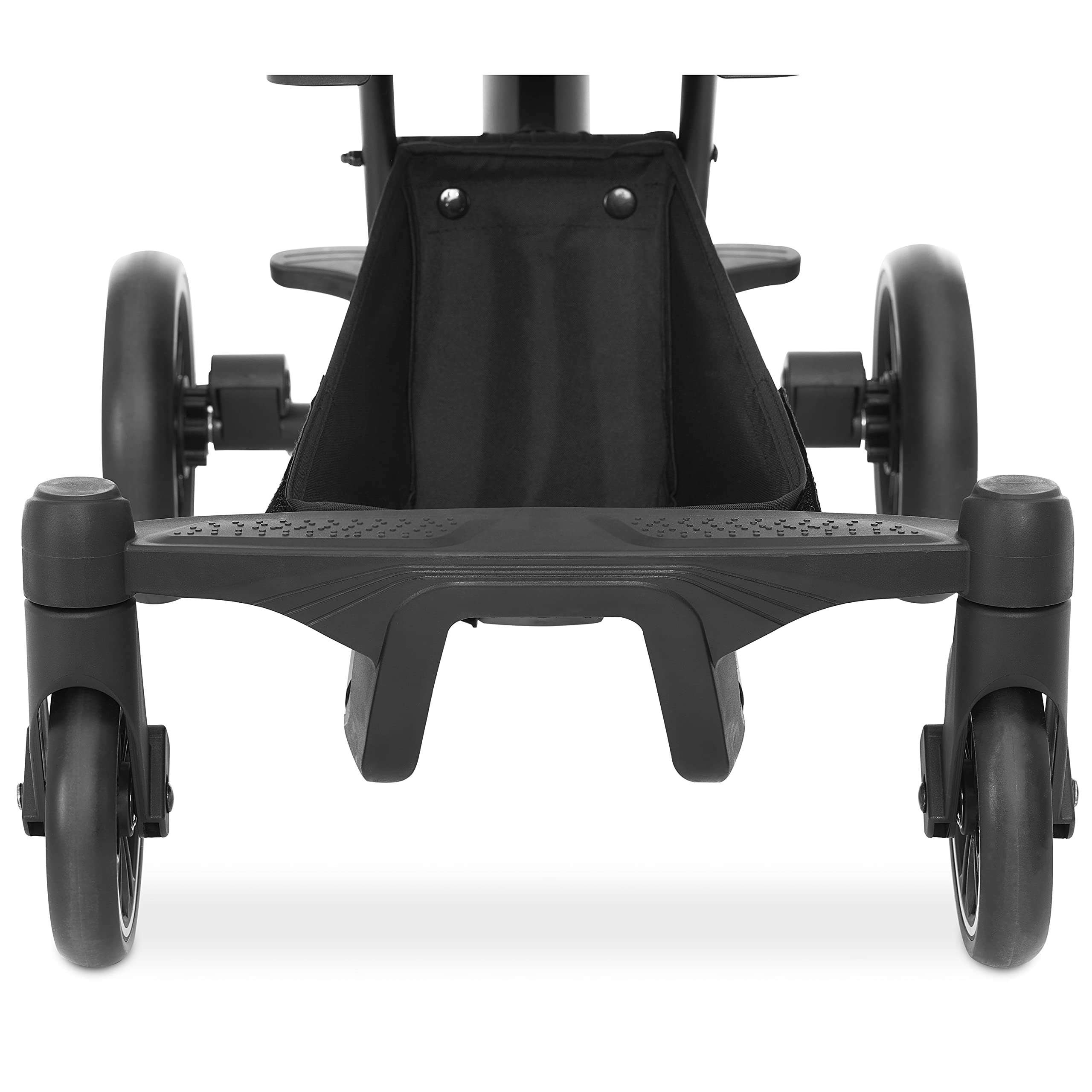 Dream On Me Drift Rider Stroller in Black, Sturdy Design, 360 Angle Rotation, Compact Folding, Soft Ride Wheels