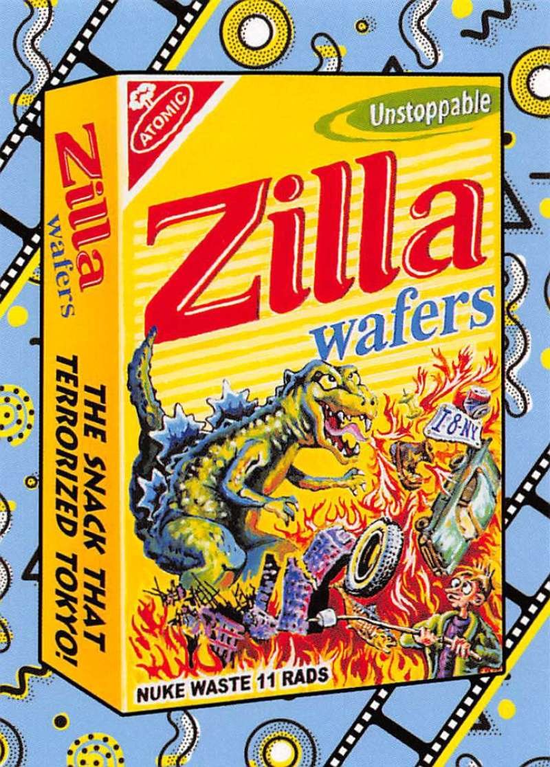2018 Topps Wacky Packages Go to the Movies Classic Film Stickers