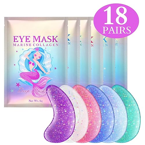 Miniatura 5 de HURRISE Eliminación de círculos oscuros hidratantes que se desvanecen y arrugan, almohadillas reafirmantes para los ojos, 0.25 onzas, 18 pares de