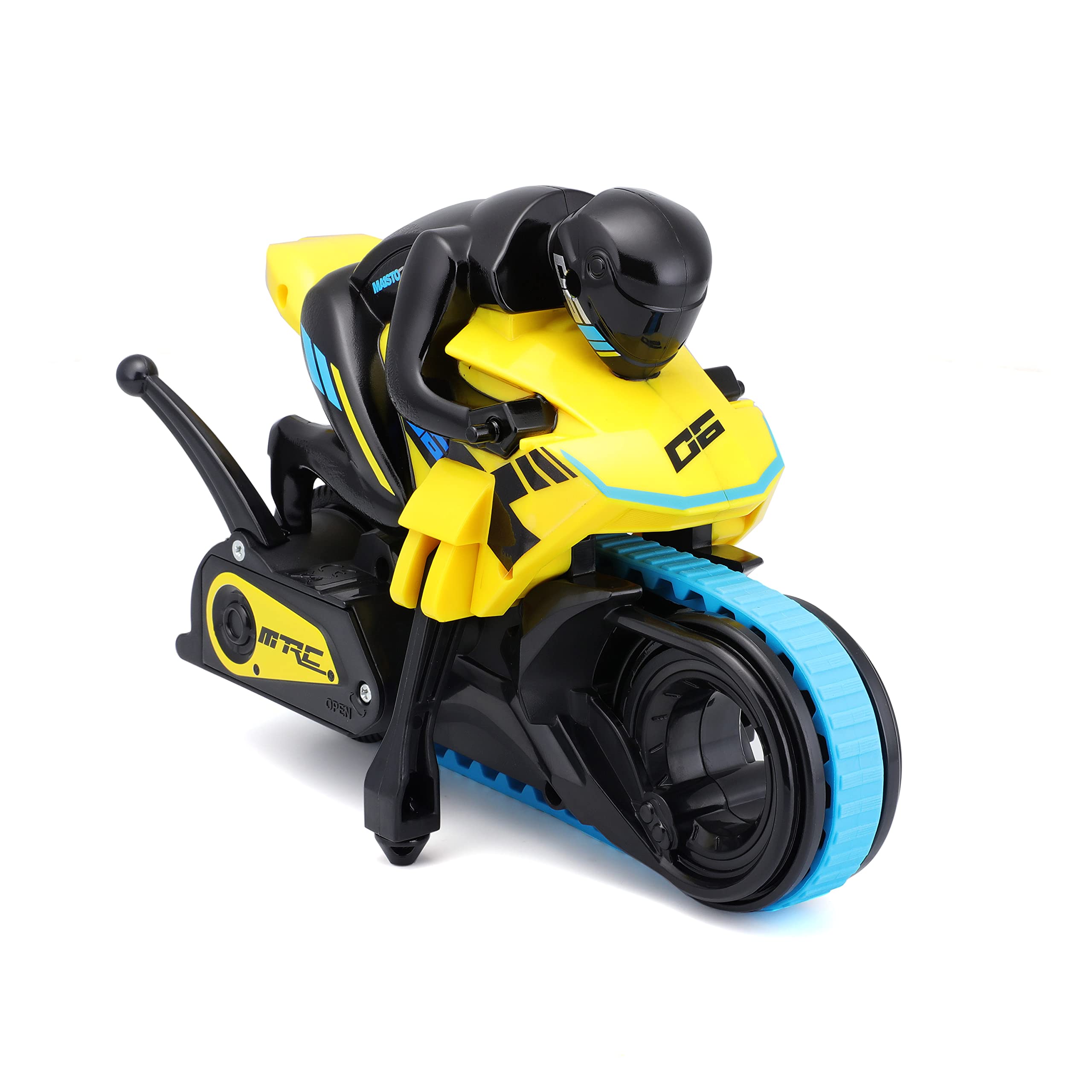 MAISTO TECH RC CYKLONE – M82767Y – Moto Amarilla – Mando a Distancia 2,4 GHz – para niños – a Partir de 5 años – para Aventuras llenas de imaginación y Creatividad