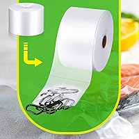 Vista 6 de PerKoop Rollo de tubos de polietileno LDPE de 6 mil, Candy Lei Tubing Roll de plástico a granel para embalaje, mudanza y almacenamiento