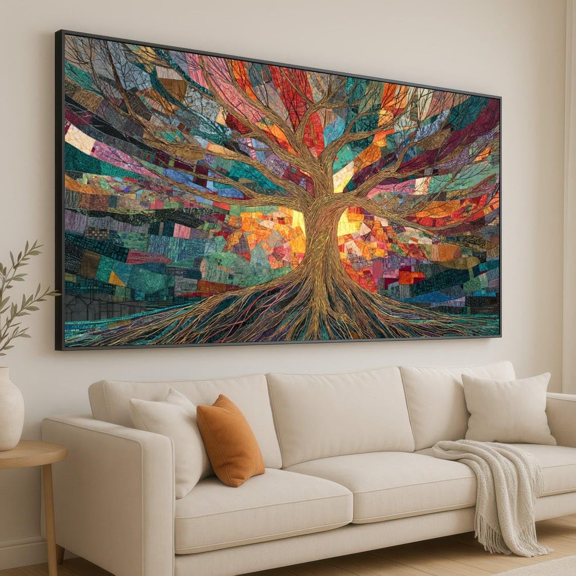 Art mural abstrait nature de style célèbre pour une décoration chic - 8