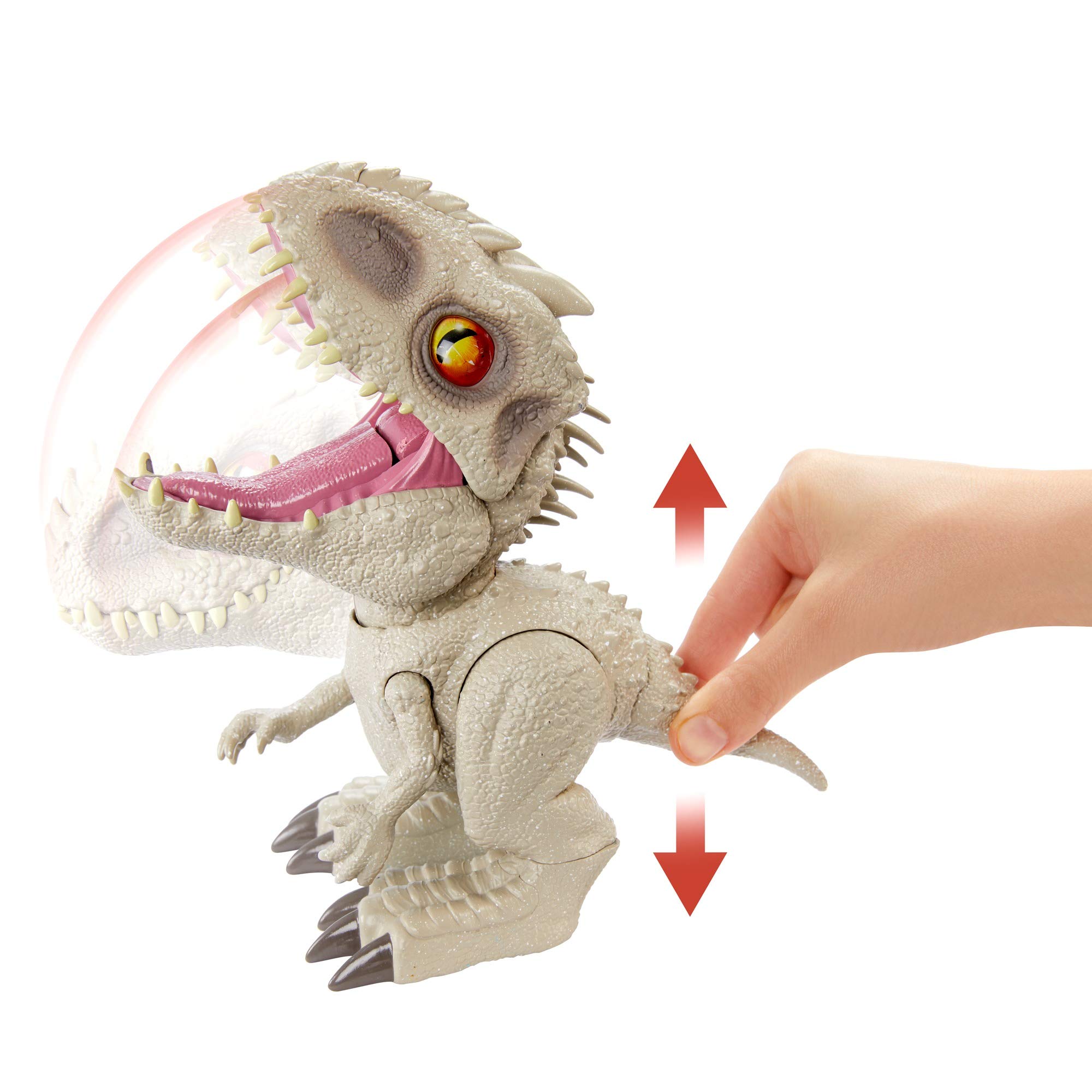 Jurassic World GMT90 - Animation Feeding Frenzy Indominus Rex, zabawka dinozaura od 4 lat