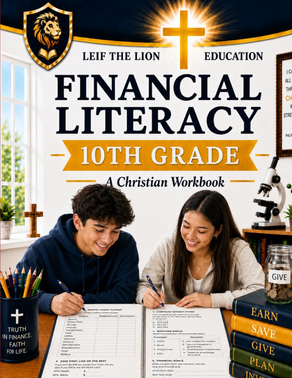 10th Grade Financial Literacy: A Christian Homeschool Workbook (Financial Literacy Workbooks)