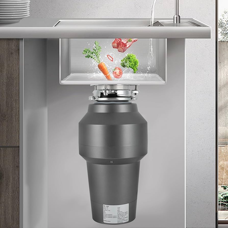 ディスポーザー　Shred-all Disposer 860 1/2馬力 Garbage Disposal 1.2L Food Waste Disposer Waste Grinding