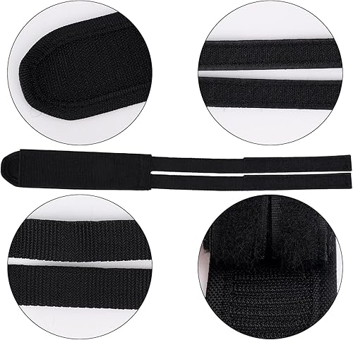 Miniatura 4 de 2 pares de correas para pedal de bicicleta, correas de clip para dedos de los pies, correas antideslizantes ajustables para pie de bicicleta,