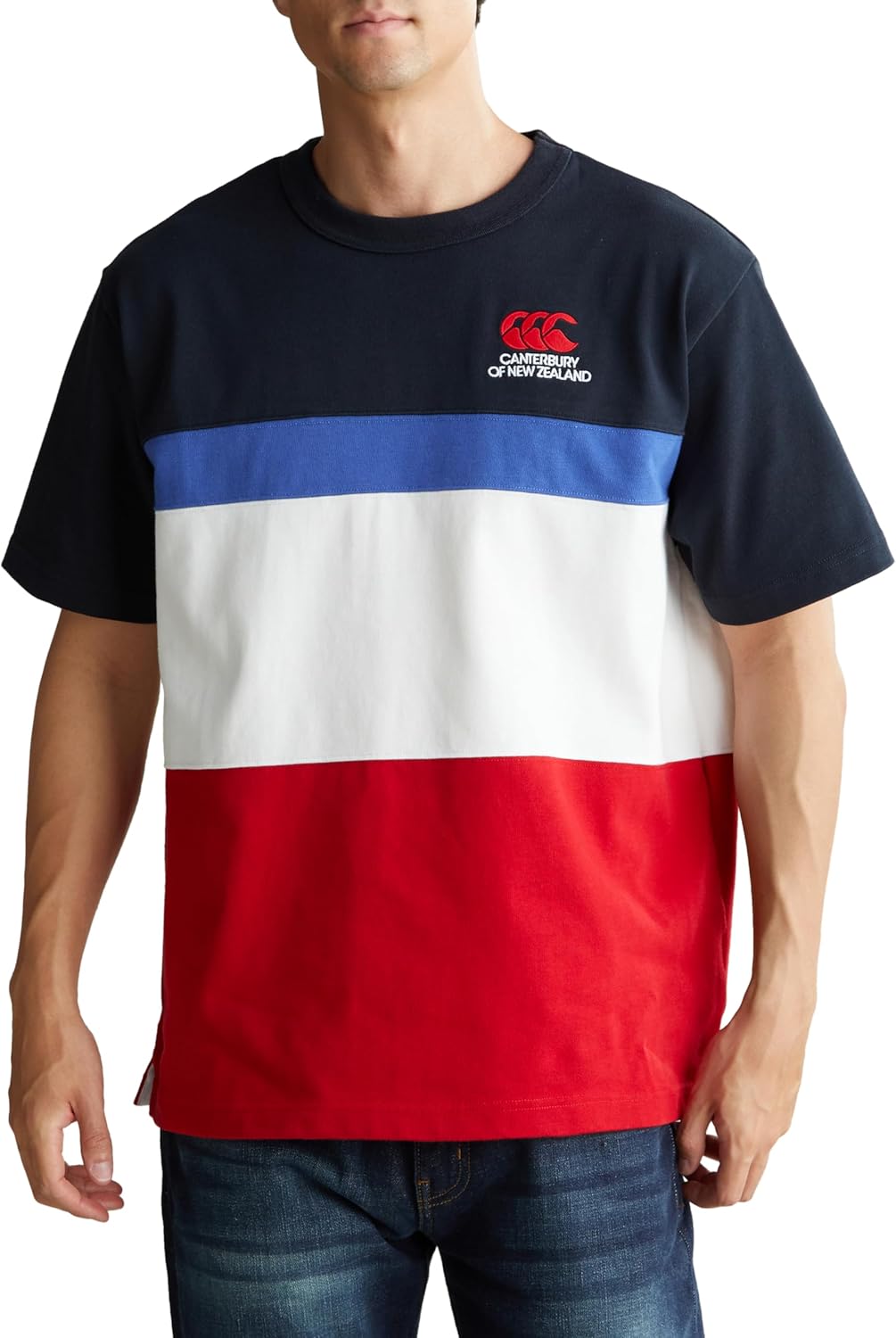 カンタベリー メンズ S/S SPECTATOR CREW JERSEY Canterbury S/S SPECTATOR CREW JERSEY Men's Lager Shirt, 10_White