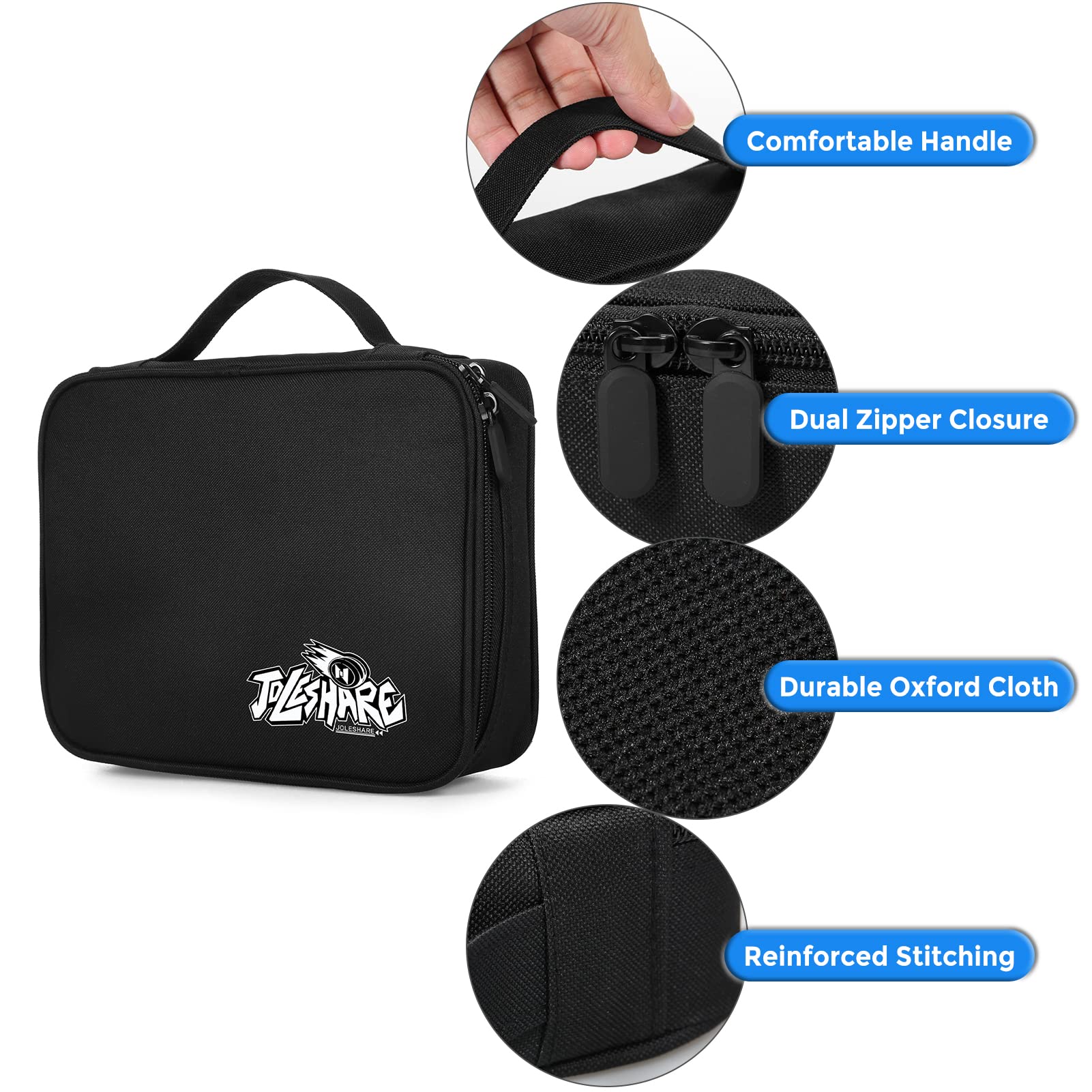 Yoyo - Custodia protettiva antiurto Yo-yo per 8 palline e accessori