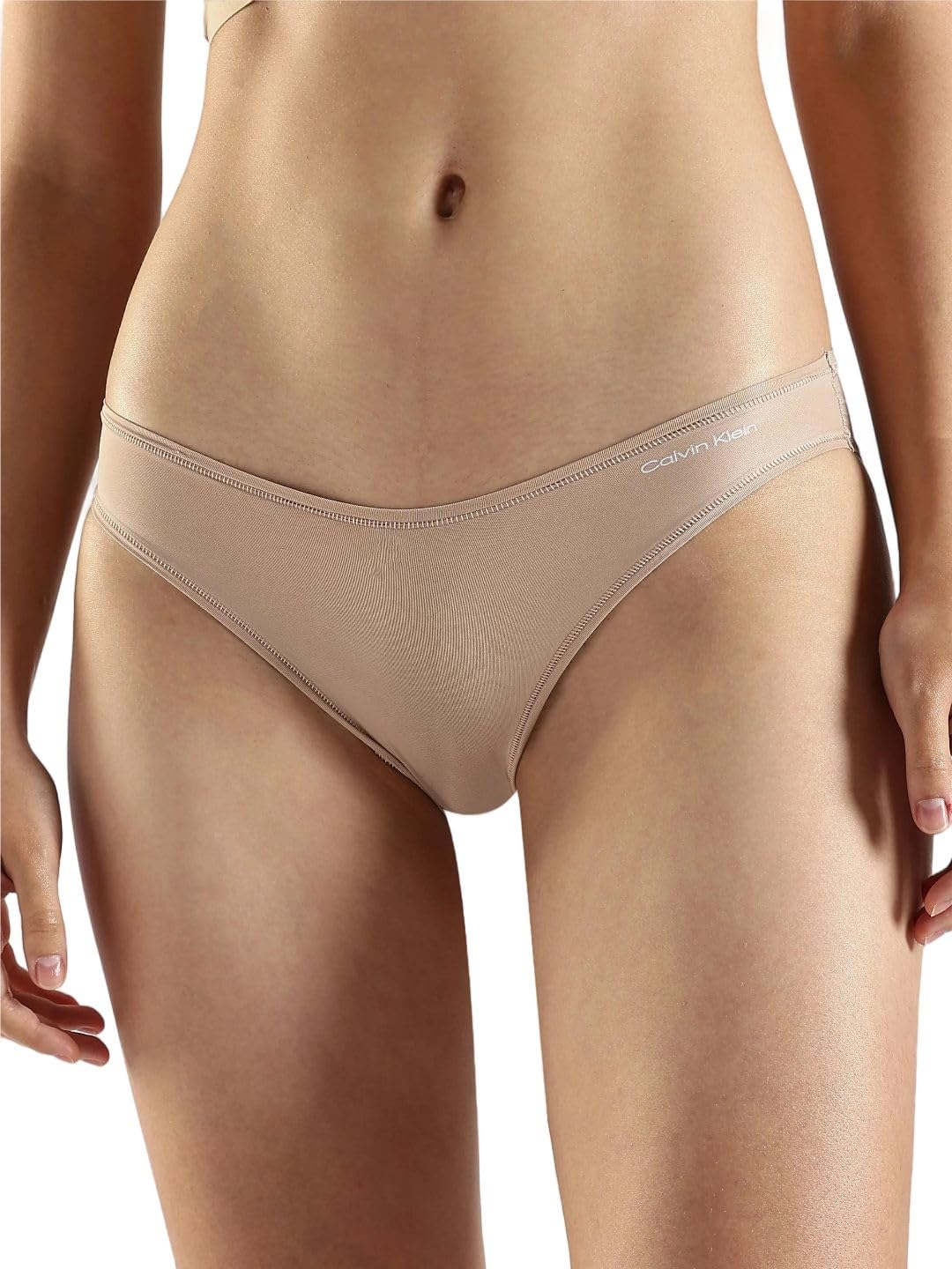 calvin klein underwear Solid Beige Low Rise Bikini-Brief-picture-37