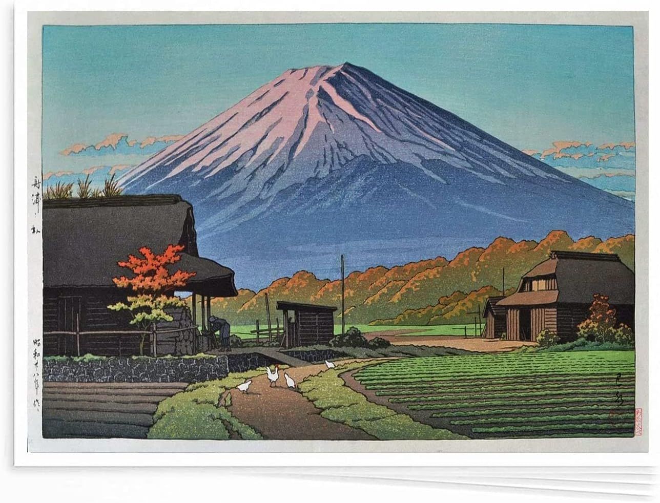 - Tallenge - Set of 10 Kawase Hasui - Japanese Art Poster - Small Poster(Paper,12 x 17 inches, Multicolour)