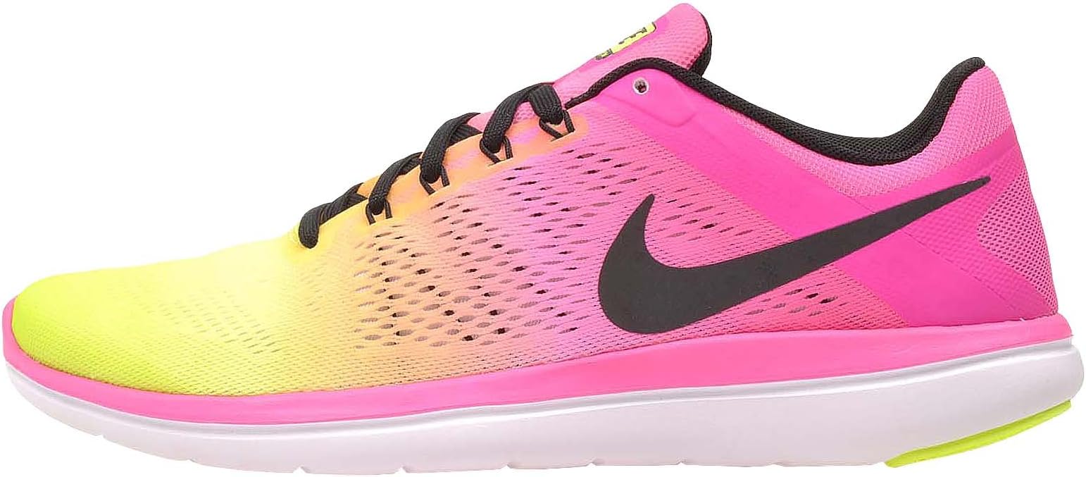 Nike Men's Flex 2016 Rn Oc Multi-Color/Multi-Color Ankle-High Mesh Cross Trainer Shoe - 9M