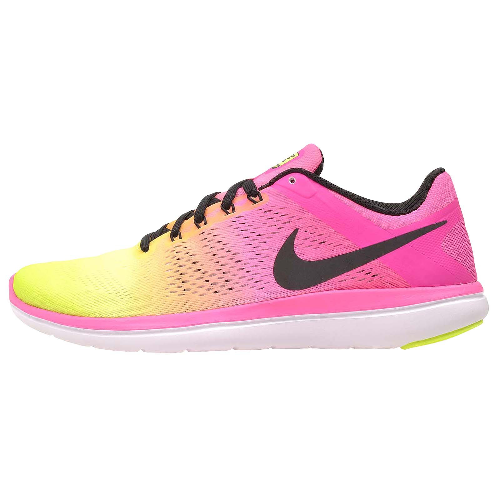 Nike Men's Flex 2016 Rn Oc Multi-Color/Multi-Color Ankle-High Mesh Cross Trainer Shoe - 9M