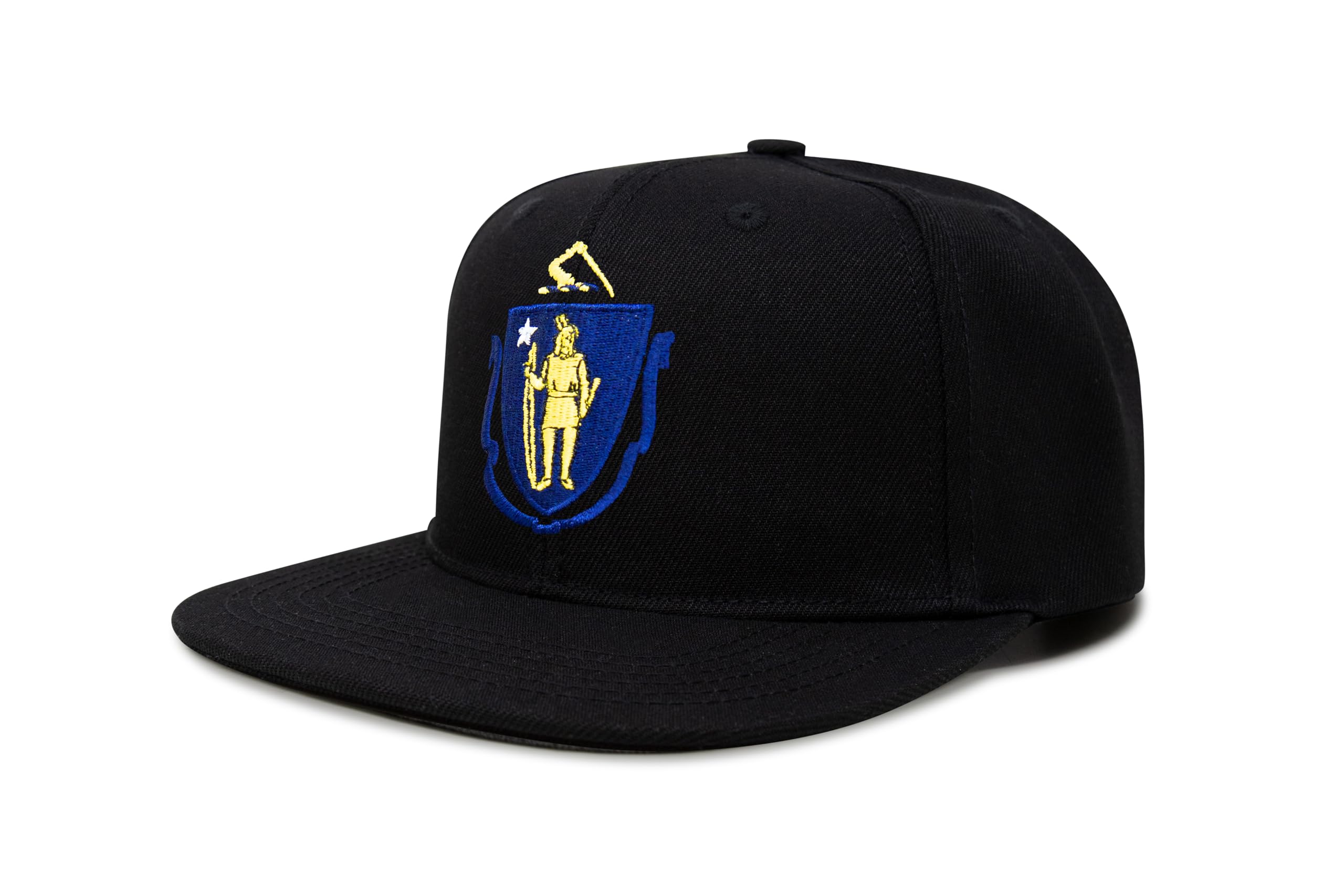 International Tie State Hat for Men and Women, Adjustable Snapback Trucker Baseball Cap with Embroidered Patch