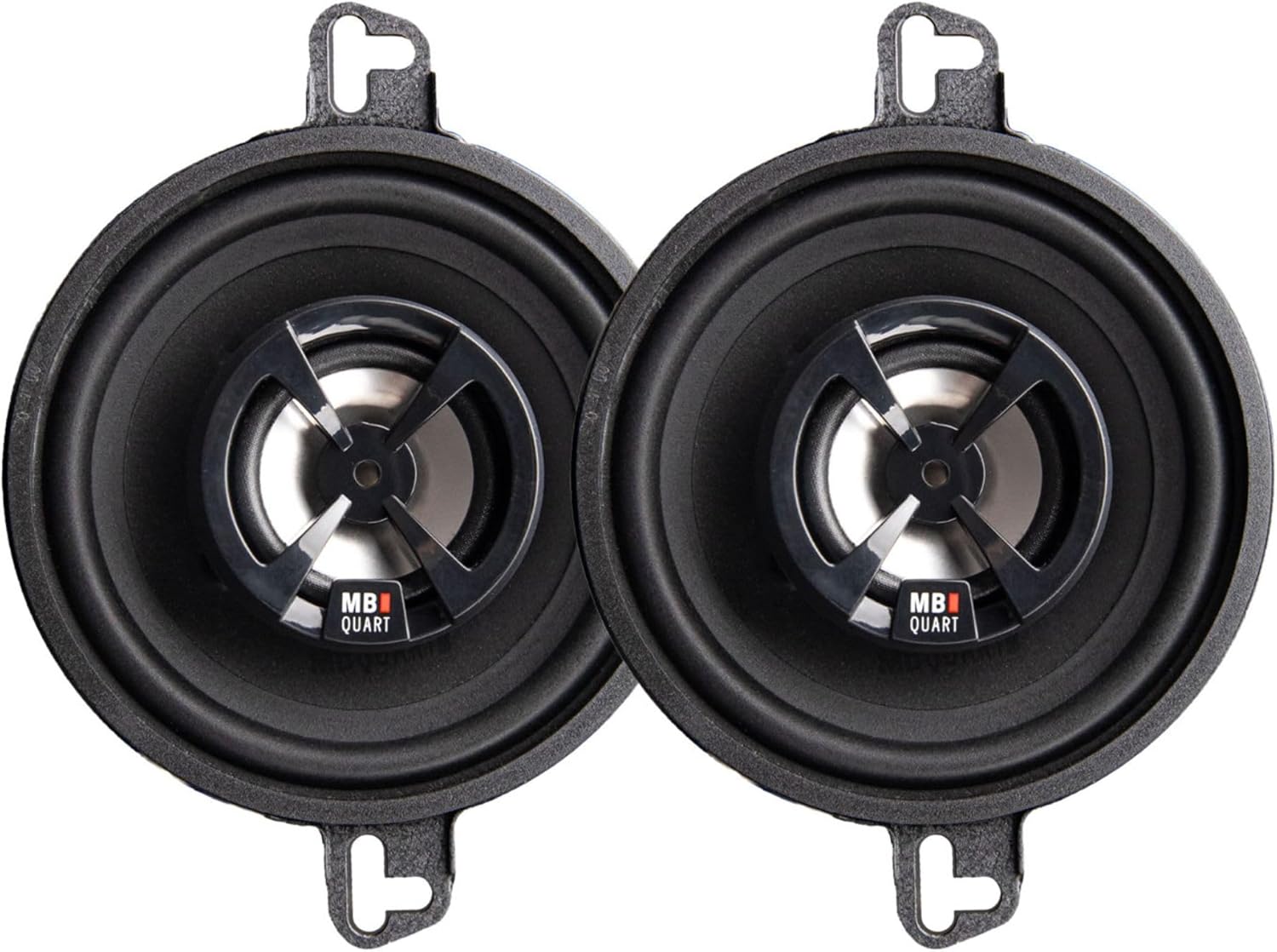 MB Quart Discus High-Performance 3.5" 2-Way Car Audio Component Speaker System, 70W Peak Power, 35W RMS, 4 Ohm, and 88db Sensitivity