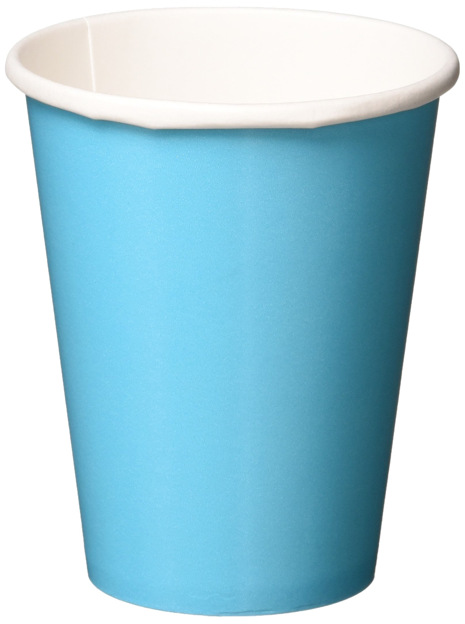 Gobelets en carton Bleu Caraïbes 266 ml - Lot de 120 pièces