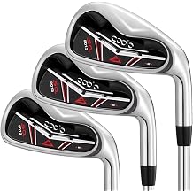 COOLO Extended Length Golf Iron Set for Tall Golfer, Men and Women, Right Handed