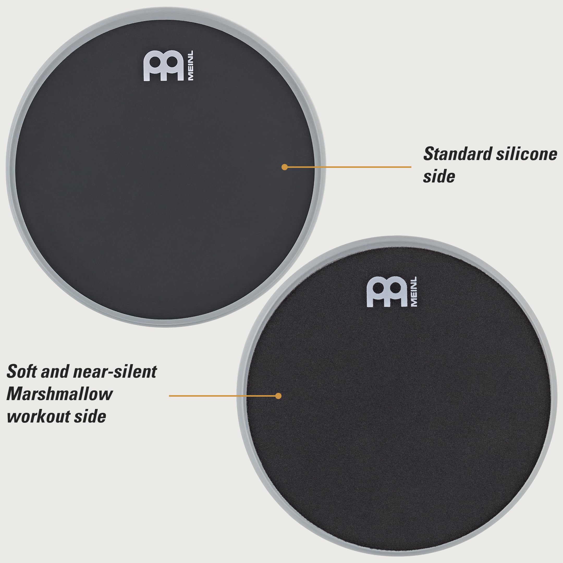 MEINL Cymbals 6" Double Sided Pad - Gray