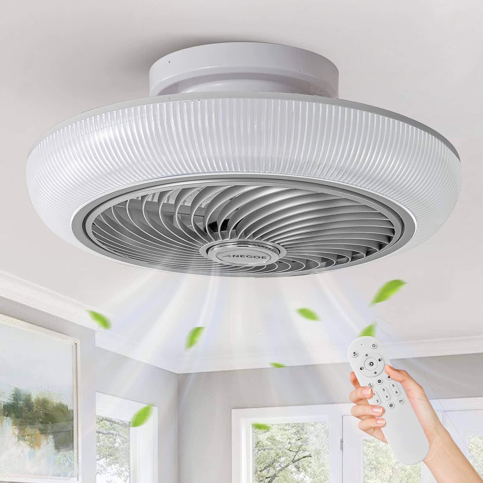 Ceiling Fans with Lights and Remote Control (FSD-001)