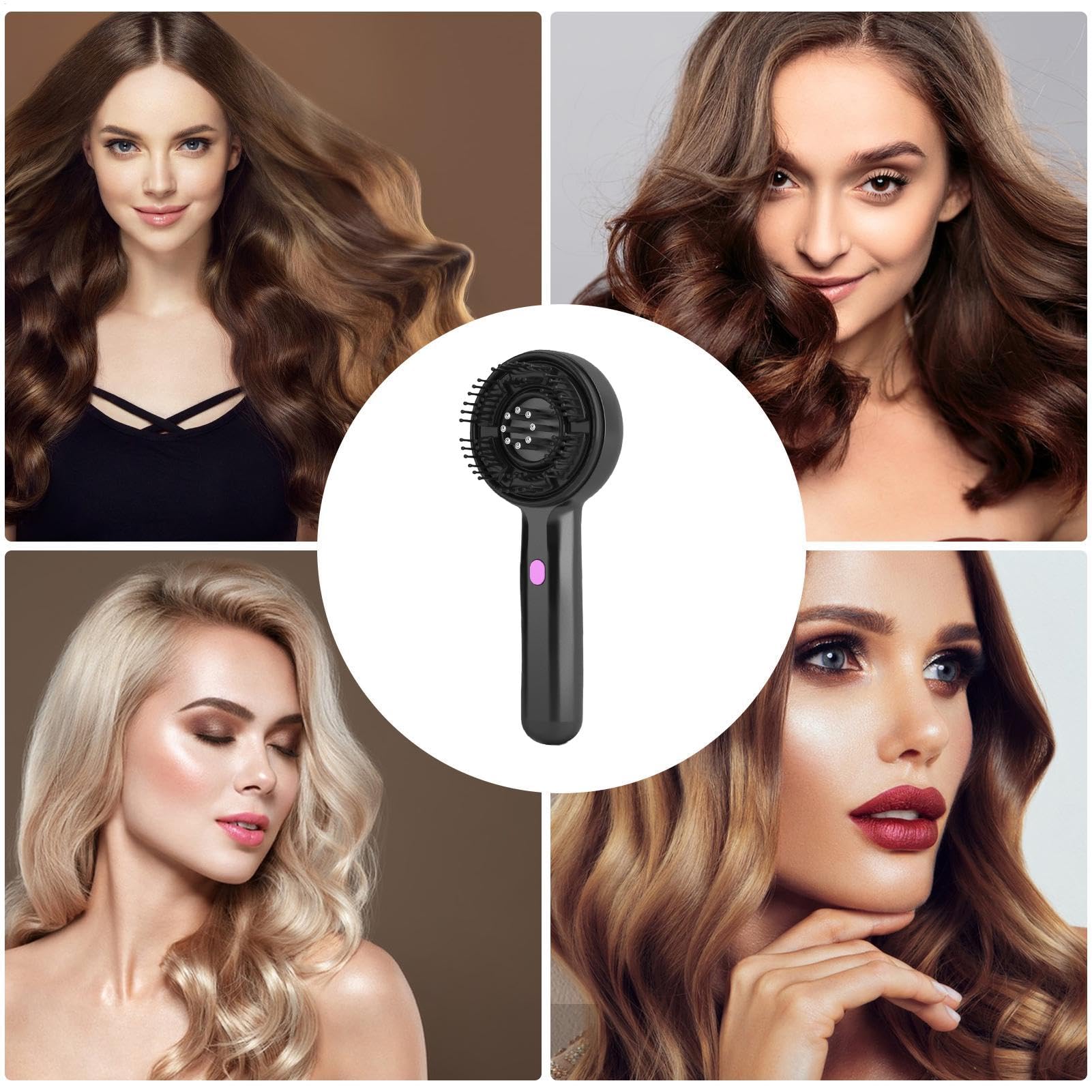 Massaggiatore Elettrico per Capelli Pettine Massaggio CuoioCapelluto