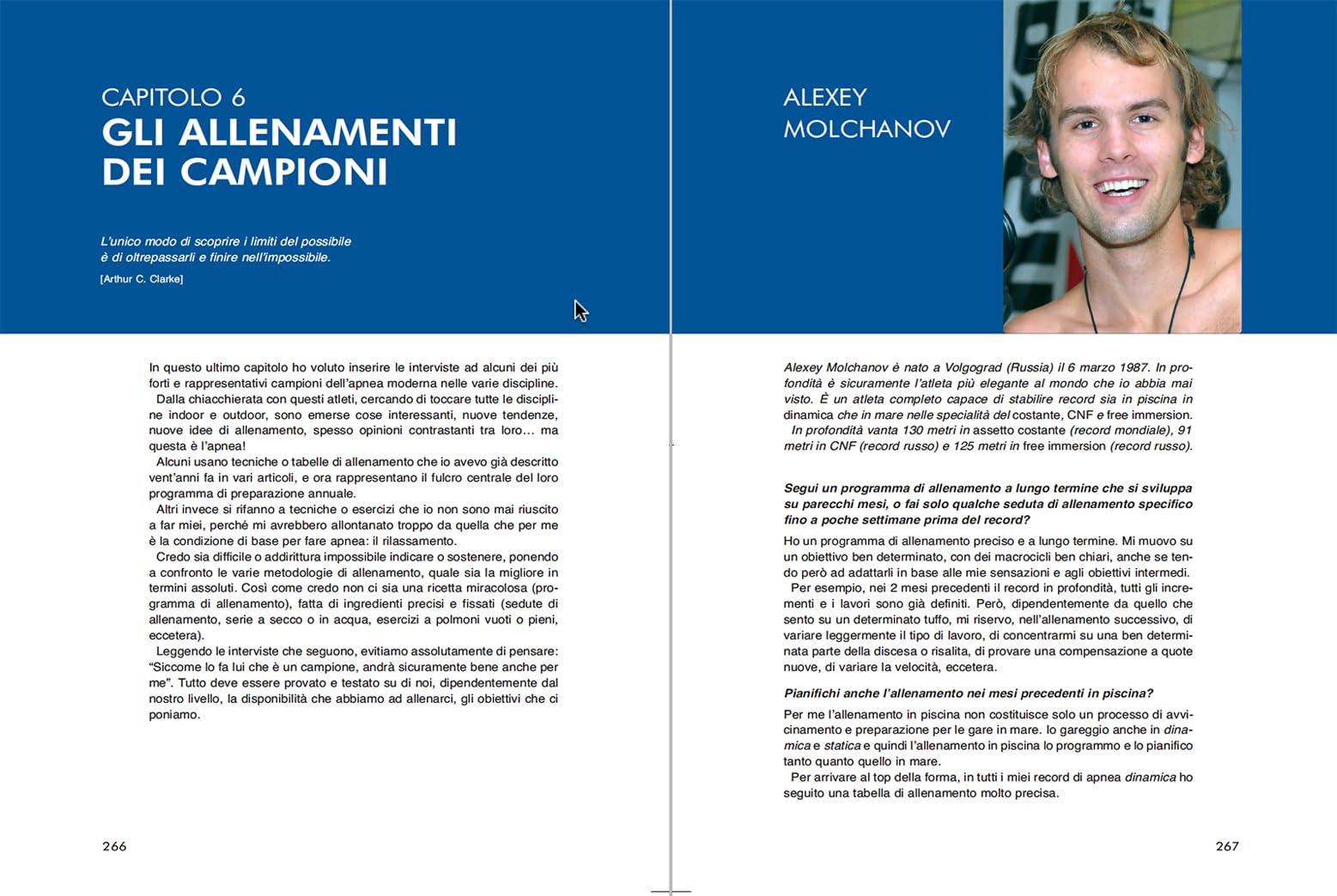 Allenamento specifico per l'apnea. Apnea profonda, statica e dinamica