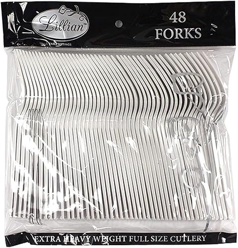 Miniatura 10 de Lillian tablesettings 48 cubiertos de plástico., Cuchara para sopa, Transparente