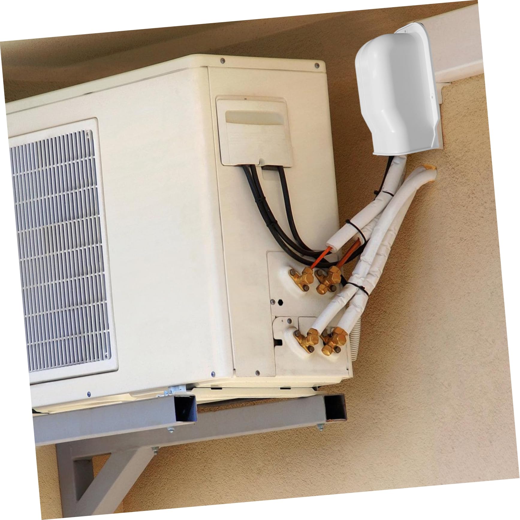 Alipis 5 Stück Klimaanlage Dekorative PVC Abdeckung für Rohrführung zu Installieren für Klimageräte Sorgt für Ordentliches Erscheinungsbild und Einfache