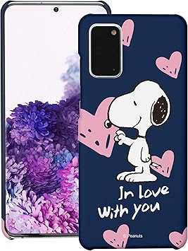 Amazon Co Jp Galaxy S ケース と互換性があります Peanuts Snoopy ピーナッツ スヌーピー ハード ケース 艶消しの硬い スリム スマホ カバー ギャラクシー S ケース 6 2 スヌーピー In Love 藍色 並行輸入品 家電 カメラ