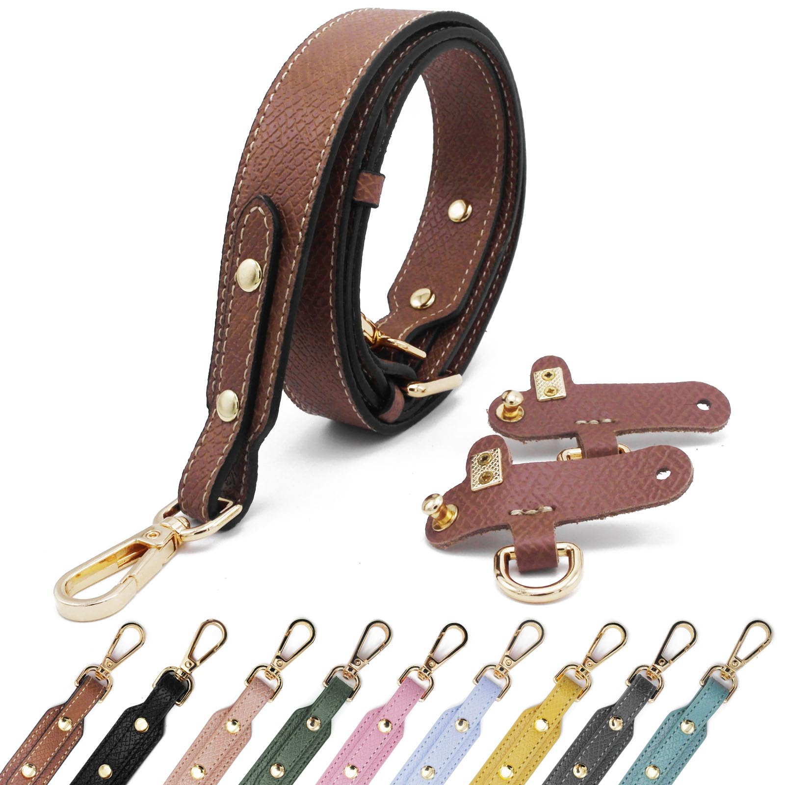 Tracolla Per Borsa,Con Stampa Leopardata, 3.8 Cm Ampia Tracolla Regolabile,Ricambio Cinghia a Spalla Da Donna