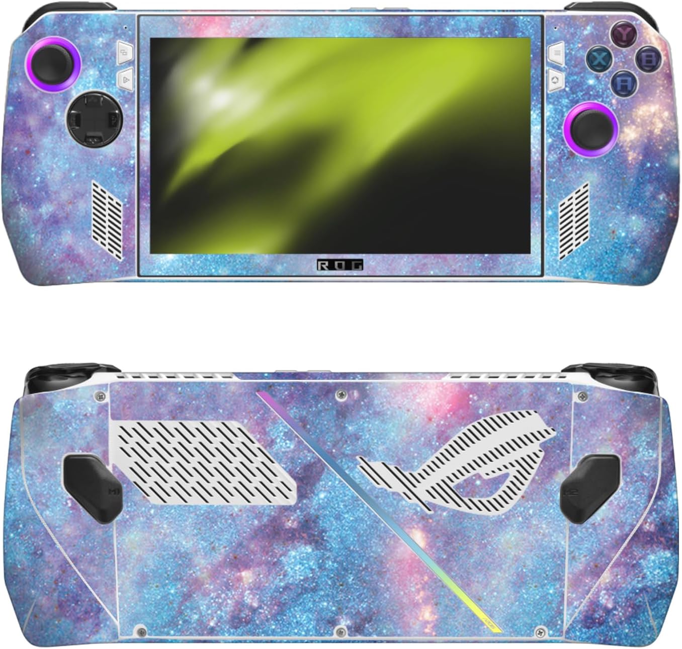 Head Case Designs Officially Licensed Barruf Sloth in Summer Art Mix Vinyl Sticker Skin Decal Cover Compatible with Asus ROG Ally