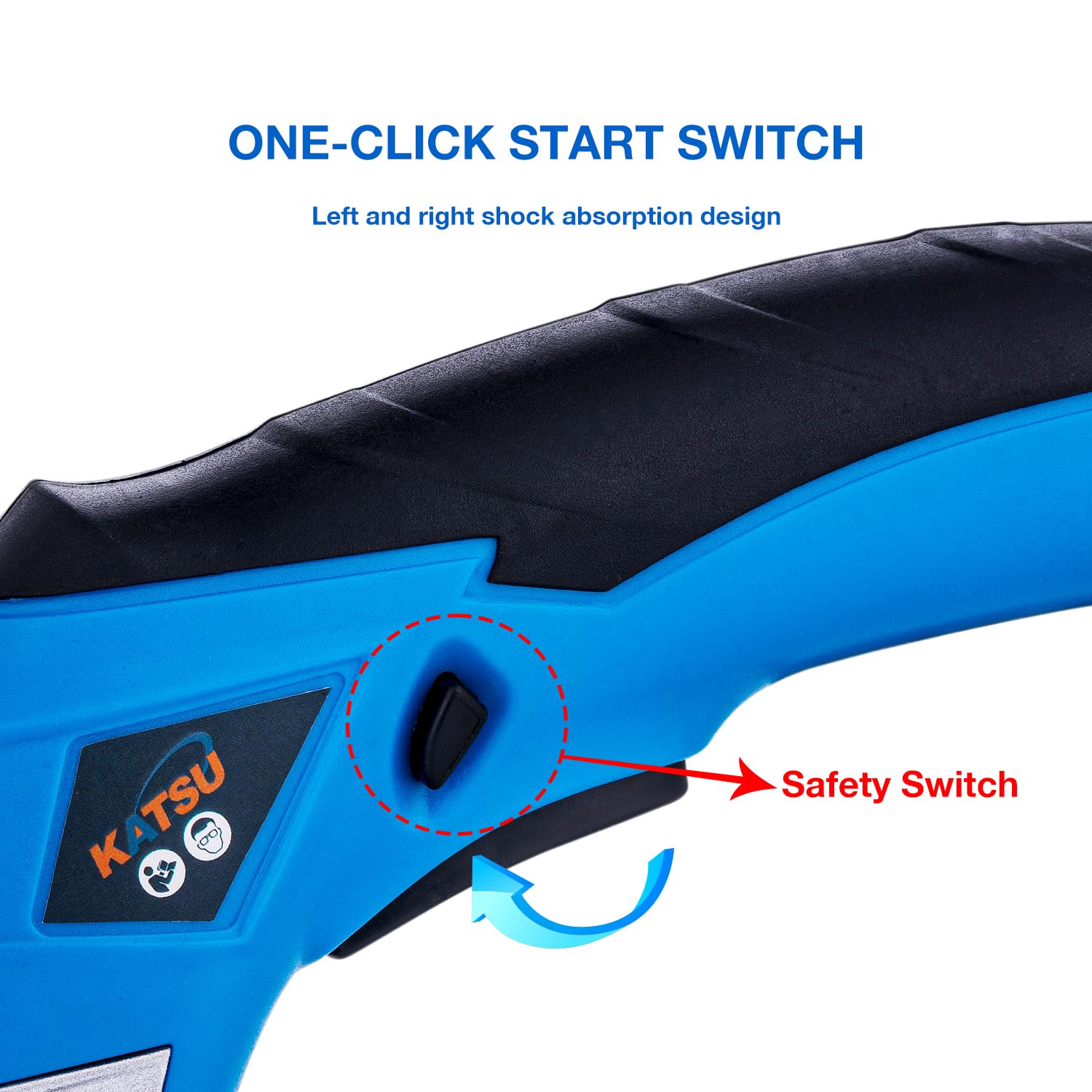 KATSU Tools Tijeras para Tela Eléctrica 3,6V Cortador de Tela Inalámbrica Ecargables con 2 Cabezas de Corte de Aleación de Acero, para Papel Cartulina Cuero Alfombra