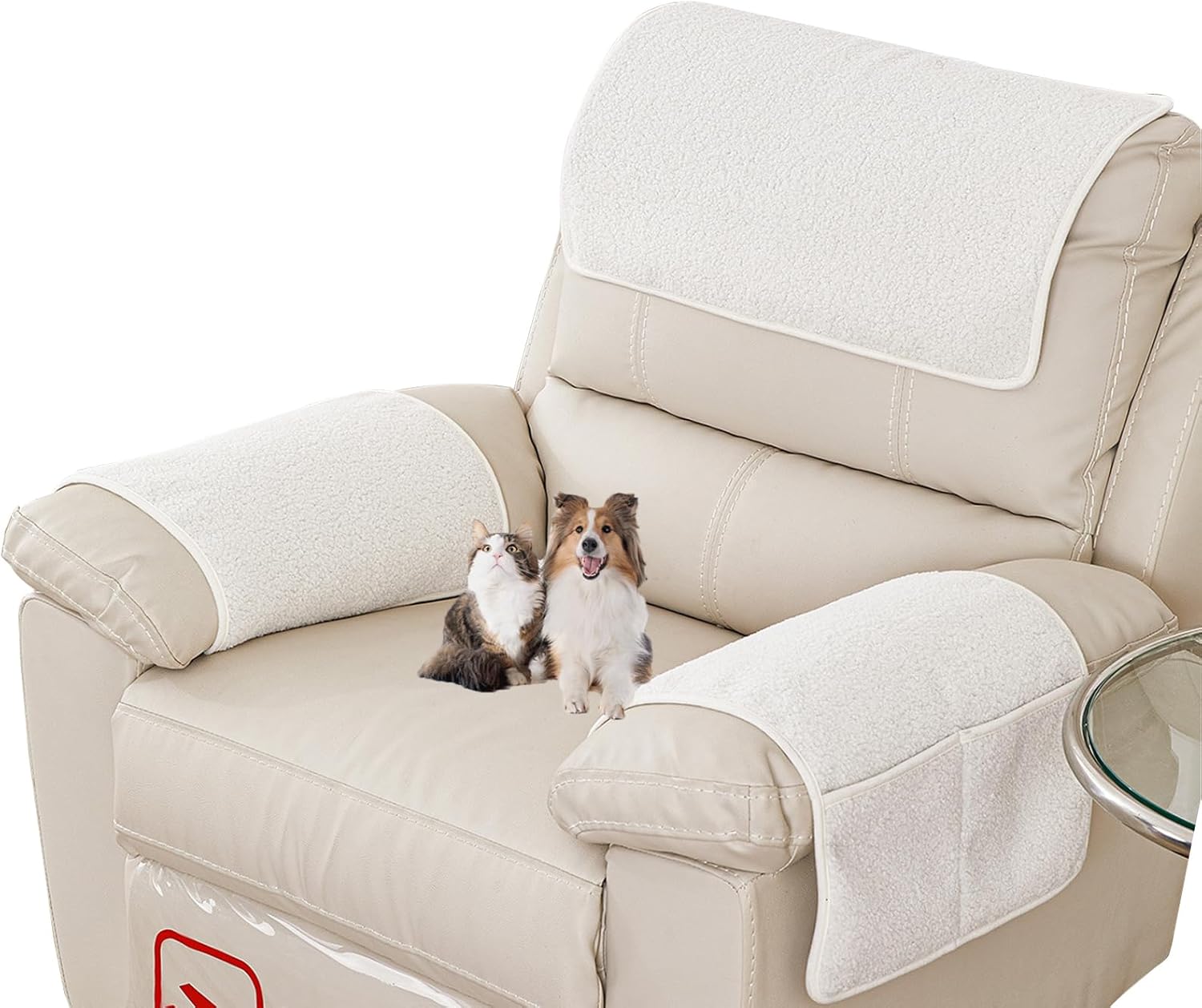 Armrest Covers Armrest Protector Lamb Velvet Martinique Ubuy