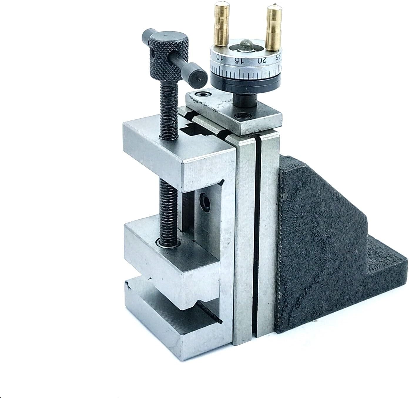 Tool post MINI Vertical Slide with 2"/ 50 mm Steel Vice-Instant Milling-on Small Bench