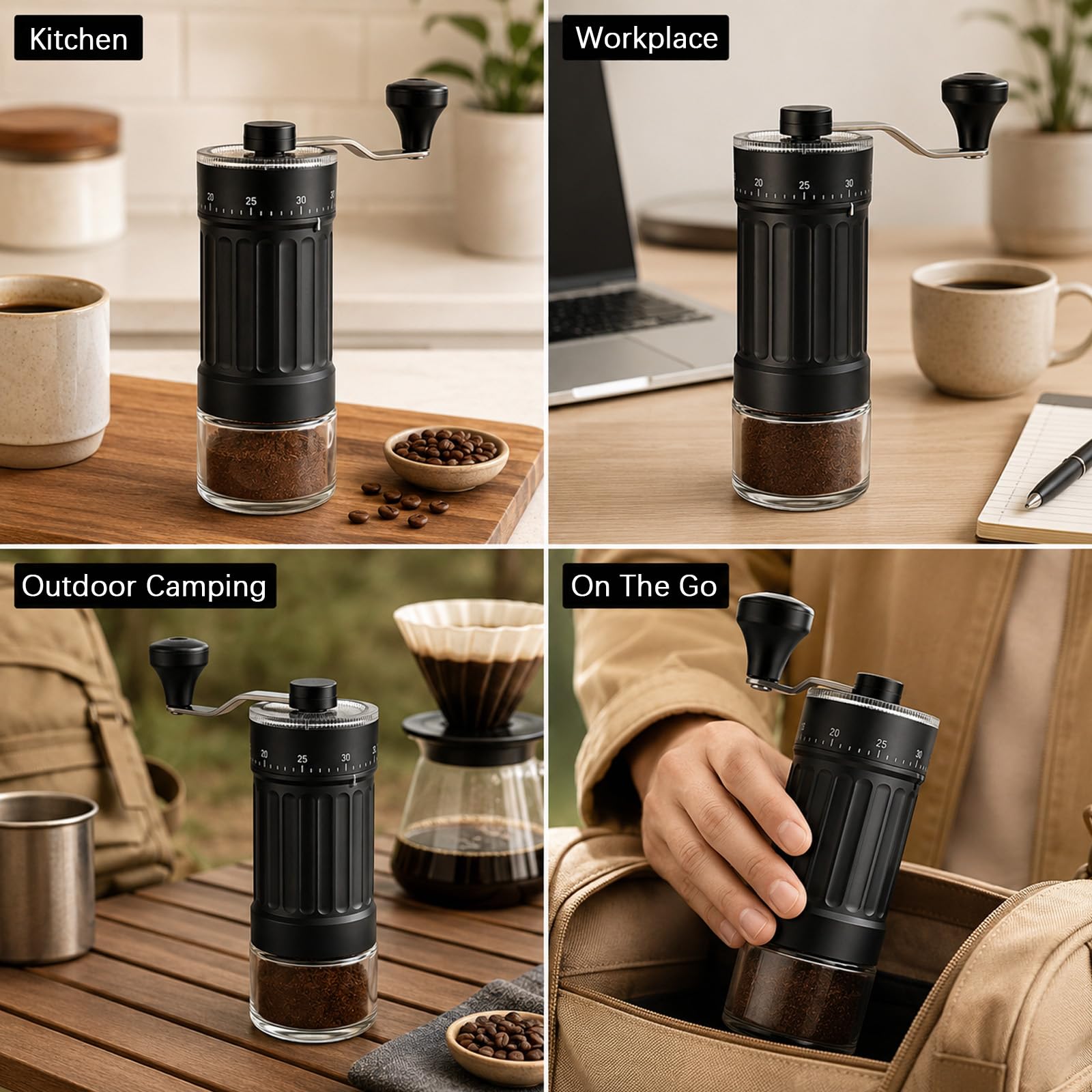 Wotrilw Macinacaffè Manuale — immagine 7 di 8