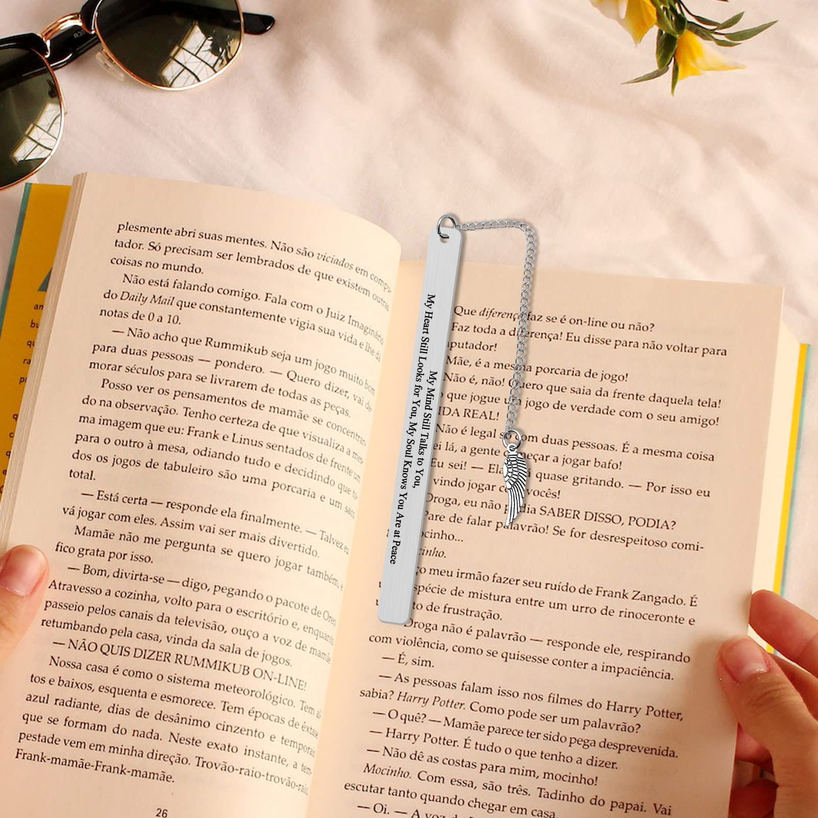 Sympathy Bookmark Gift Memorial Gift for Loss of Father Mother Grandma Grandpa Friends Remembrance Grief Gift Remembrance Keepsake Gifts Baby Loss Gift in Memory Loss of Family Book Marks Reader Gift - Image 3