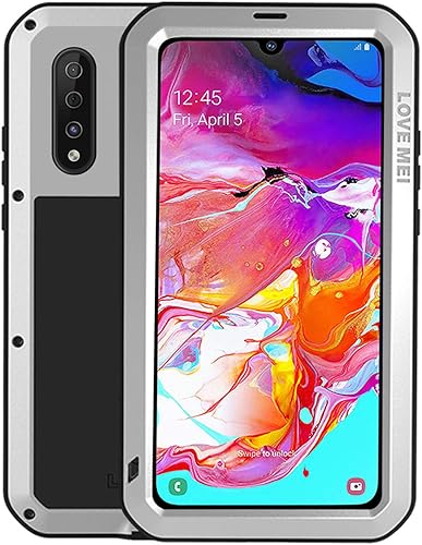 Simicoo - Carcasa hĂbrida de silicona para Samsung A70 (aleaciĂłn de aluminio) Simicoo - Carcasa hĂbrida de silicona para Samsung A70 (aleaciĂłn de aluminio)