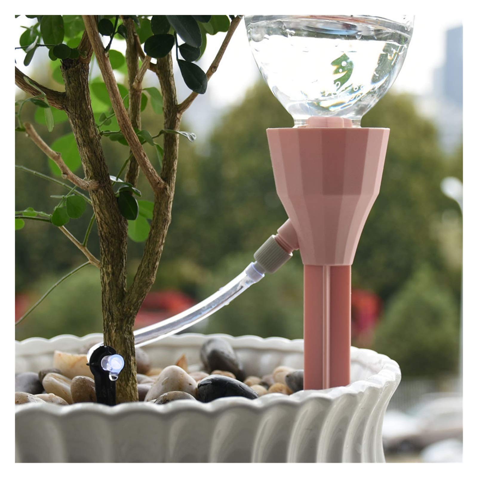 sistemas de riego riego eficaz Sistema de riego automático por goteo for plantas de interior (50 unidades)
