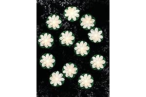 Led Lotus Flower Lights Solar Pond Lights (White 12 pack)