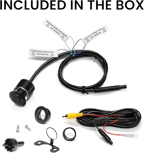 Miniatura 5 de BOSS Audio Systems CAM21 Cámara de coche de alta resolución a color, vista trasera, a prueba de clima, visión de gran angular