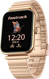 Fastrack Noir Charm Women Smart Watch 1.65" inch AMOLED Display,Sleek Design,AI Watchface & AI Chat,Functional Crown,24/7 ... Price In India