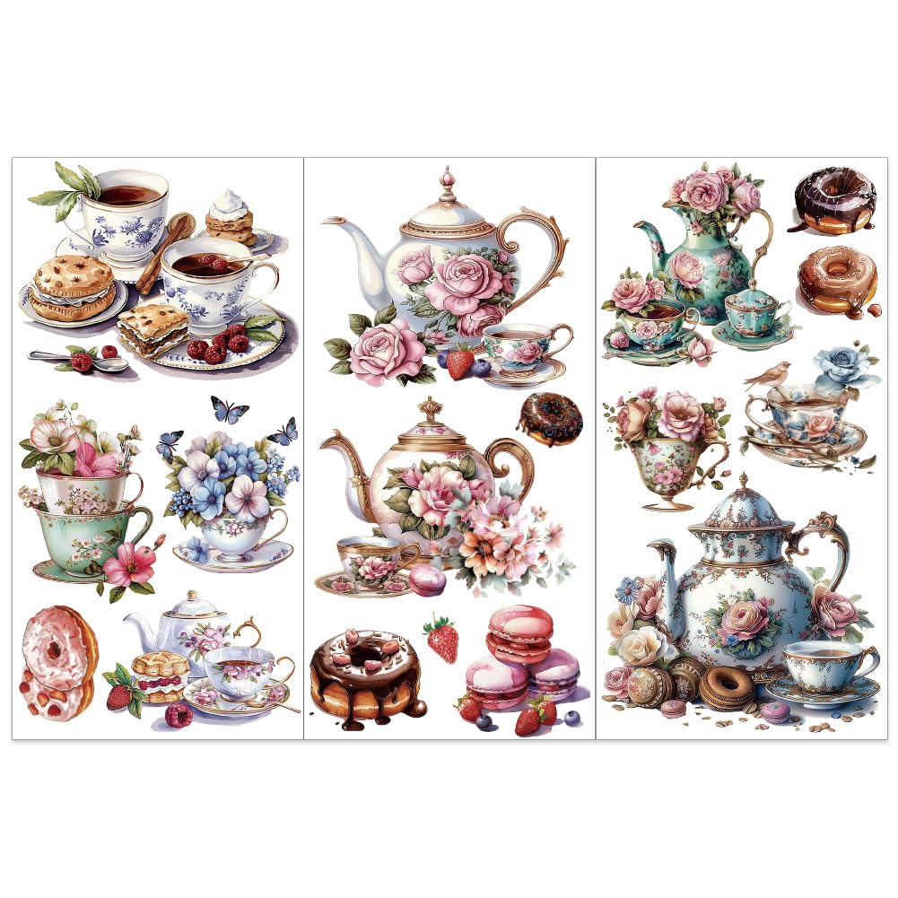 Adhesivos de transferencia para muebles OLYCRAFT calcomanías scrapbooking madera 6x12