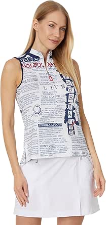 Top En Effet Lin Blanc Sans Manches À Col Bateau | Tops | PLT FR